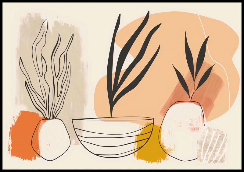 Plakat 100x70cm Szkice Botaniczne zdjęcie 2