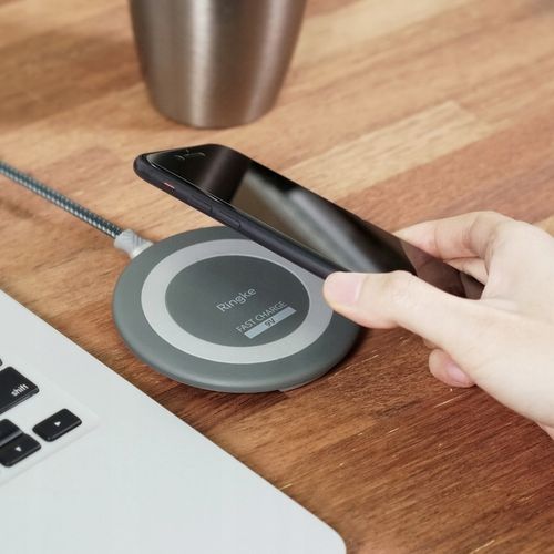 ŁADOWARKA INDUKCYJNA QI RINGKE WIRELESS IPHONE X 8 na Arena.pl