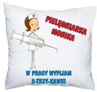 FOTO PODUSZKA ZAWÓD Prezent dla pielęgniarki