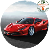 Opłatek na tort Ferrari