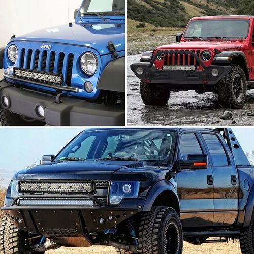 LAMPA ROBOCZA LED 800W LIGHTBAR COMBO 80CM BELKA DALEKOSIĘŻNA LISTWA 12-24V na Arena.pl