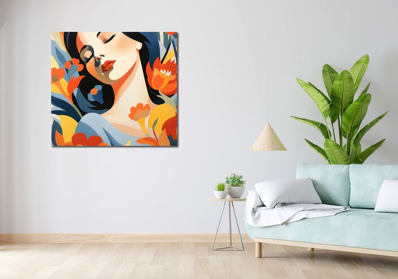 Obraz 100x90cm Urok Wewnętrzny zdjęcie 2