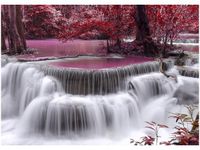 50X70CM WODOSPAD DONG PEE SUA OBRAZ POKOJU DREWNINE