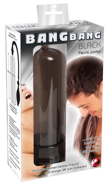 Bang Bang Penis Pump Black zdjęcie 1