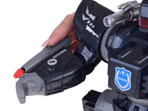ZABAWKA  ROBOT POLICYJNY Z FUNKCJAMI RUCHOWYMI I ŚWIETLNYMI na Arena.pl