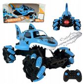 Samochód zdalnie sterowany auto RC Shark Blaster strzelający wodą PLAYIO