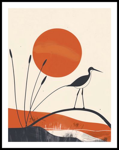 Plakat 50x65cm Ciepło Zachodów na Arena.pl