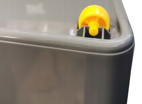 Pojemnik plastikowy 60L z pokrywką organizer pudełko skrzynia kosz box na Arena.pl