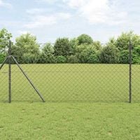 Słupek ogrodzeniowy. Szary 10 x 1 m (siatka 60 x 60 mm)