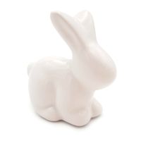 ZAJĄCZEK WIELKANOCNY BIAŁY KRÓLICZEK DO STROIKA FIGURKA KRÓLIK
