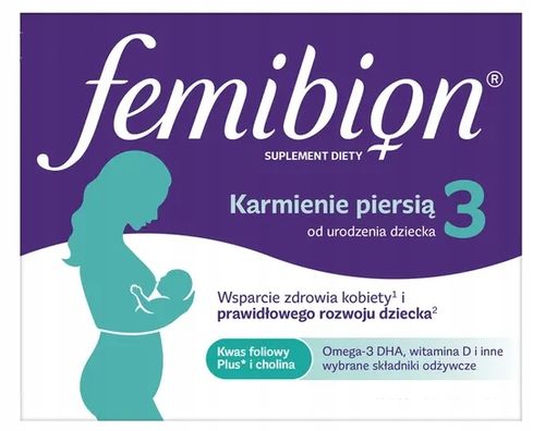 Femibion 3 Karmienie, 28 tabletek + 28 kapsułek na Arena.pl