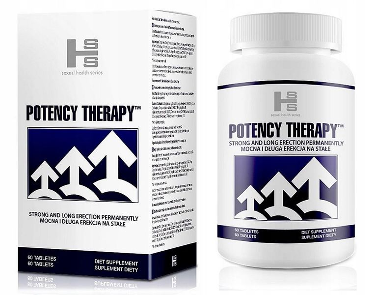 Potency Therapy 60 Kapsułek Potencja Mocna Erekcja Libido SHS zdjęcie 1