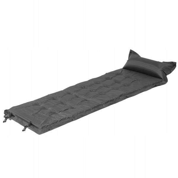 MATA SAMOPOMPUJĄCA KARIMATA 180x66 cm Z PODUSZKĄ GRUBA Z POKROWCEM MATERAC zdjęcie 6