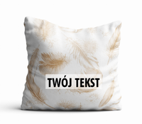 Poduszka DZIECIĘCA z Twoim napisem PD07 pióra