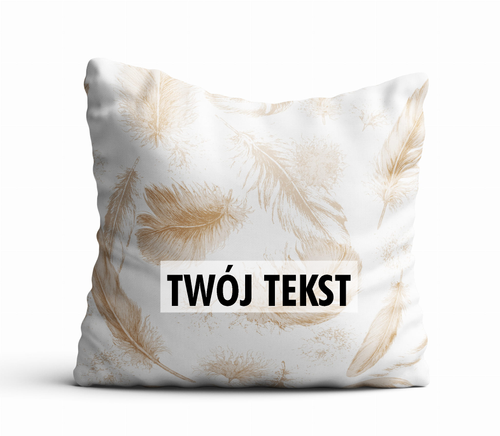 Poduszka DZIECIĘCA z Twoim napisem PD07 pióra na Arena.pl