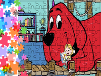 Puzzle tradycyjne - Clifford - Wielki Czerwony Pies