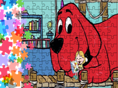 Puzzle tradycyjne - Clifford - Wielki Czerwony Pies