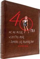 DUŻY FOTO ALBUM NA ZDJĘCIA Z NADRUKIEM DEDYKACJĄ