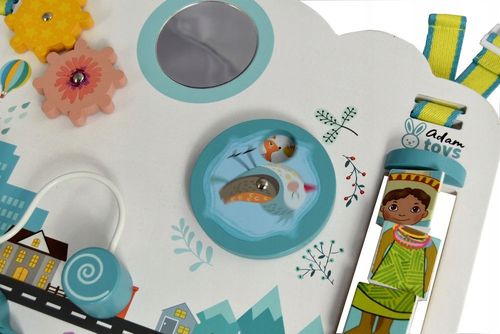 SENSORYCZNA TABLICA AKTYWNOŚCI DLA MALUCHA na Arena.pl