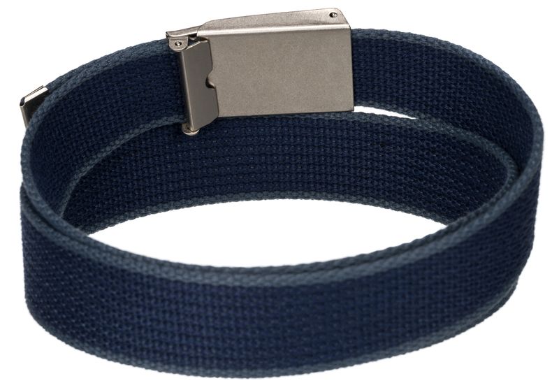 pasek parciany ptn silver-navy-grey-105 zdjęcie 3