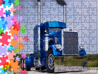 Puzzle tradycyjne Ciężarówki