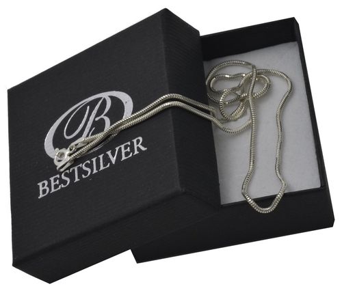 Łańcuszek Srebrny damski Żmijka 1,5mm 50cm Srebro na Arena.pl