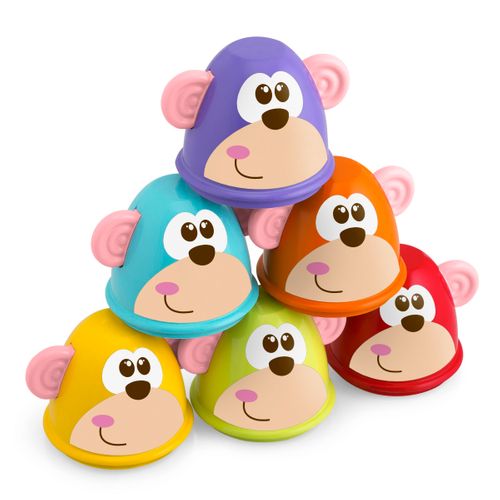 CHICCO Kolorowe Kręgle Monkey Strike na Arena.pl