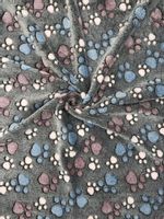 Koc Polarowy 100X70 Cm Łapy Ciemne