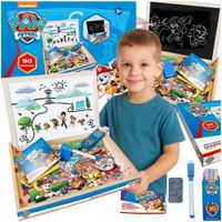 TABLICA KREDOWA MAGNETYCZNA DWUSTRONNA DREWNIANA EDUKACYJNA PSI PATROL