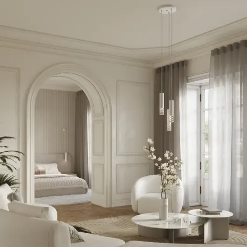 Lampa wisząca LIRO 1 biały na Arena.pl