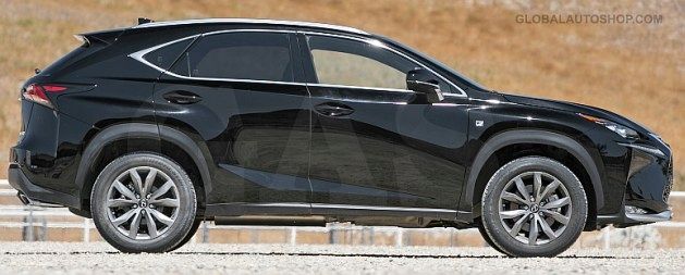 LEXUS NX200t / NS300 / NX300h - Listwy CHROM na drzwi boczne chromowane zdjęcie 2