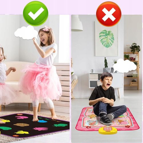 MATA DO TAŃCA DLA DZIECI Z BLUETOOTH 5 TRYBÓW GRY MUZYCZNA MATA TANECZNA na Arena.pl