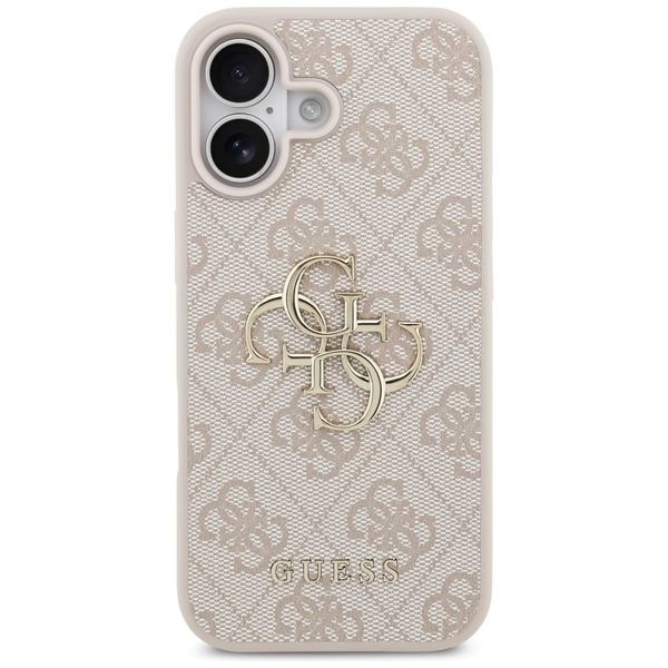 Etui Guess 4G Big Logo do iPhone 17 różowy zdjęcie 3