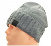 Męska CZAPKA ZIMOWA L/XL Akryl - na zimę - POLAREM