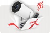 2X PROJEKTOR RZUTNIK FILMÓW DO BAJEK DLA DZIECI ANDROID TV WIFI PRZENOŚNY M