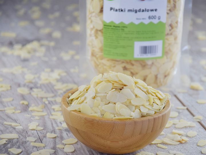 PŁATKI MIGDAŁOWE, migdały PŁATEK 600g zdjęcie 3