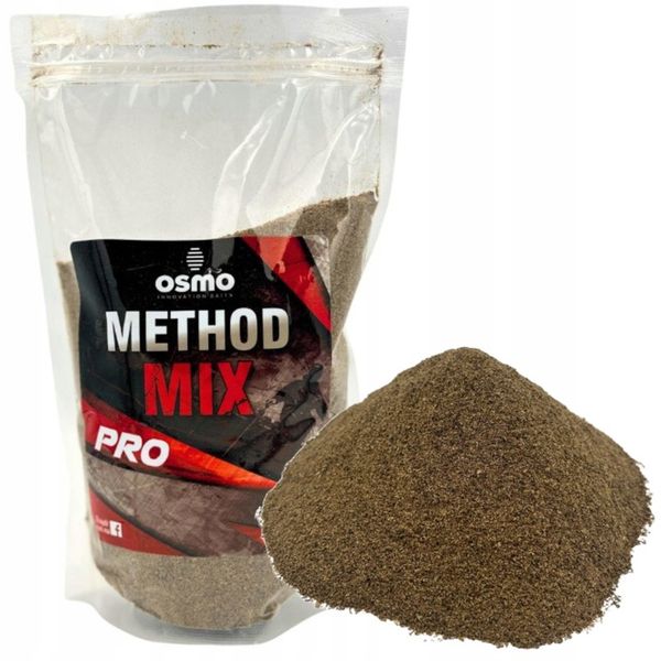 Zestaw do Method Feeder - Zanęta Method MIX PRO + Pro Pellet Dark 2mm OSMO zdjęcie 2