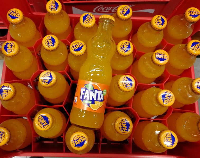 Fanta 250ml (butelka szklana) - karton zdjęcie 1