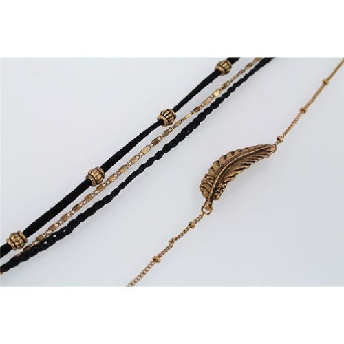 naszyjnik choker black gold n522 na Arena.pl