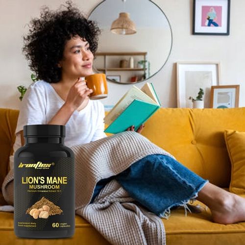 IRONFLEX LION'S MANE 60 kap 500mg SOPLÓWKA JEŻOWATA 10:1 KONCENTRACJA STRES na Arena.pl