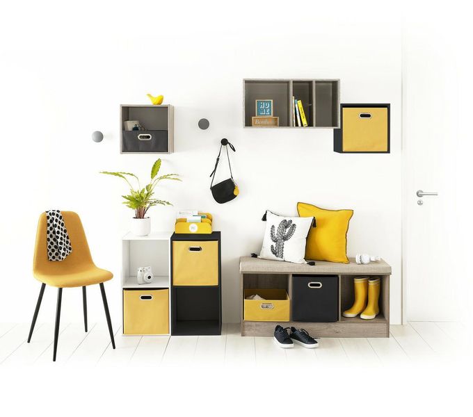 Regał z 4 półkami Kali biały zdjęcie 4