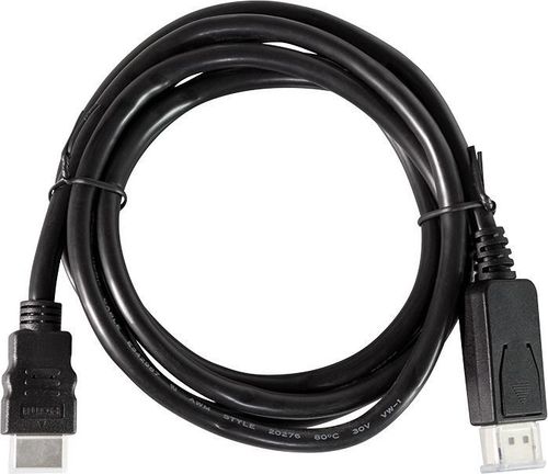Kabel DisplayPort do HDMI, 1m, czarny na Arena.pl