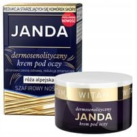 JANDA Dermosenolityczny Krem pod oczy worki cienie opadające powieki