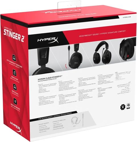 Słuchawki HyperX Cloud Stinger 2 Gaming Headset Mauszne Czarne na Arena.pl