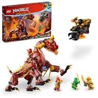 LEGO NINJAGO 71793 Lawowy smok zmieniający się w falę ognia