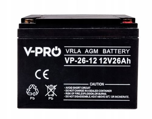 Akumulator Volt Polska AGM VPRO 12V 26Ah na Arena.pl