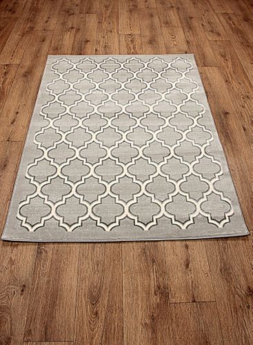 Dywan Roxy 8359B light grey prostokąt 133x190 na Arena.pl