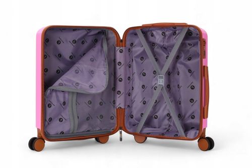 WALIZKA KABINOWA PODRÓŻNA BAGAŻ NA KÓŁKACH ABS TORBA NEW S na Arena.pl