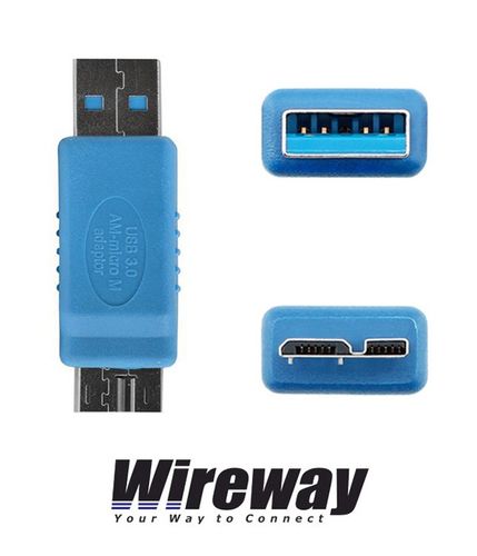Adapter USB 3.0 typ A - micro USB typ B Wireway WW332203 na Arena.pl