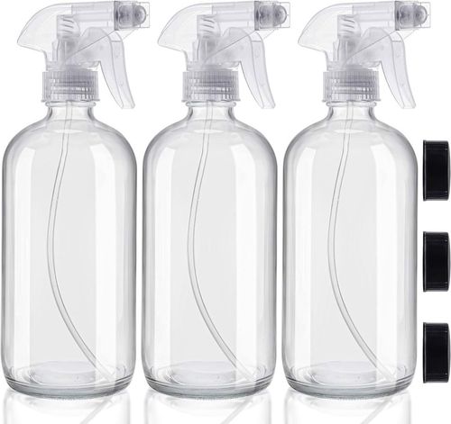 Przezroczysta butelka szklana z atomizerem 3szt na Arena.pl